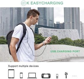 img 1 attached to KORIN ClickPack Minimalist Anti Theft Charging3 0