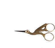 🔍 discover exquisite gold craft embroidery scissors: treasure gurus pelican shaped beauty logo