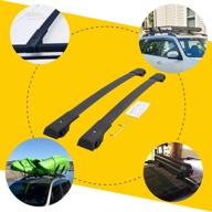 🚗 snailauto cross bars roof racks: perfect fit for subaru forester (2014-2022) luggage rack rail crossbar logo