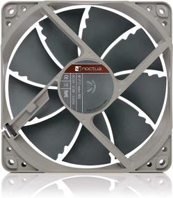 img 2 attached to 🔇 Noctua NF-P12 redux-900: Silent 900 RPM 120mm Grey Fan - Ultra Quiet Cooling Solution