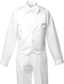 img 2 attached to 🤵 Classic Black Boys' Tuxedo by Spring Notion - Stylish Clothing