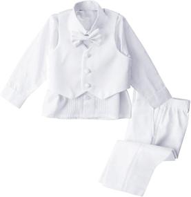 img 1 attached to 🤵 Classic Black Boys' Tuxedo by Spring Notion - Stylish Clothing