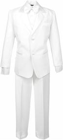 img 4 attached to 🤵 Classic Black Boys' Tuxedo by Spring Notion - Stylish Clothing