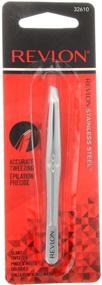 img 1 attached to Pack of 4 Revlon Stainless Steel Accurate Tweezing Tool - Enhanced SEO