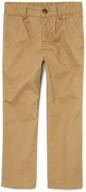 👖 stylish and comfortable pleated chino pants for boys, by childrens place logo