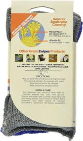 img 1 attached to 🧽 Zwipes Microfiber Dish and Kitchen Sponges, Super Scrub, Multipurpose, Pack of 2