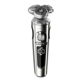 img 3 attached to 🪒 Philips Norelco Shaver 9000 Prestige: Rechargeable Wet/Dry Electric Shaver + Trimmer Attachment, Premium Case - SP9820/87