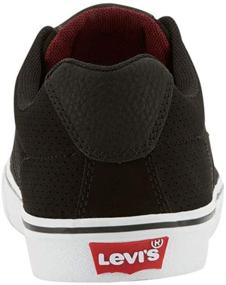 img 2 attached to 👟 Levis Turner Men's Fashion Sneaker Shoes in Burgundy - Optimal for Fashion Sneakers