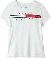 tommy hilfiger adaptive signature shoulder girls' clothing logo