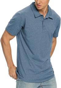 img 2 attached to 👕 NITAGUT Sleeve Cotton Jersey Heather Men's Clothing: Superior Style and Comfort