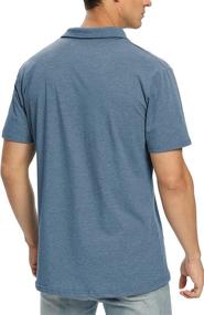 img 1 attached to 👕 NITAGUT Sleeve Cotton Jersey Heather Men's Clothing: Superior Style and Comfort