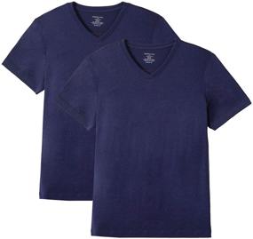 img 4 attached to BAMBOO COOL T-Shirt Multipack - Men's Clothing for T-Shirts & Tanks