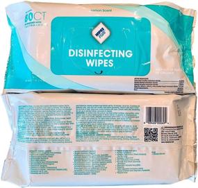 img 2 attached to 🧼 WipesPlus Industrial Strength Disinfecting Wipes Bulk - 12 Packs (960 Total Wipes) - 80 Sanitizing Wipes per Pack - Made in USA - Effective Disinfectant Wipes