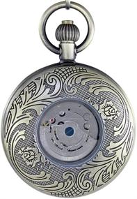 img 1 attached to 🔍 Waterproof Magnifier Automatic Mechanical Men's Watches for Pocket Watches by OGLE
