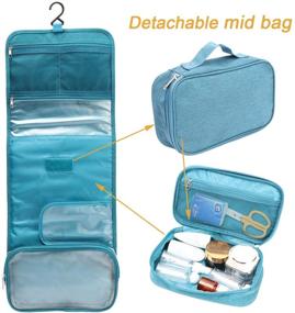 img 2 attached to Toiletry Sections Water Resistant Organizer Container