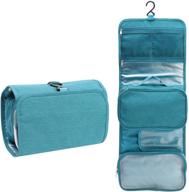 toiletry sections water resistant organizer container logo