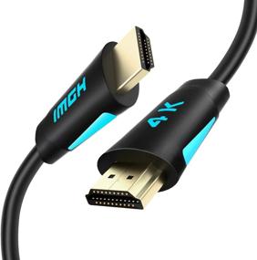 img 4 attached to 🔌 TESmart 4K HDMI Cable 5ft - HDMI 2.0 High Speed 18Gbps | 3D, 4K@60Hz True HD, Dolby 7.1, ARC, HDCP 2.2 Compatible | for UHD TV, PS5, PS4, Blu-ray, PC, Projector, Monitor - 1.5m/5ft