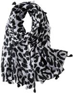 fenical leopard scarf animal cotton women's accessories for scarves & wraps logo