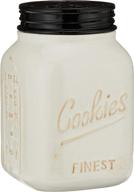 young's inc ceramic mason jar cookie jar: a charming storage solution for your delectable treats логотип