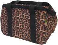 🐆 janetbasket leopard eco bag - stylish & spacious tote for everyday use logo