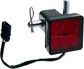img 4 attached to 🚘 Enhanced Safety: MAXXHAUL 70429 Trailer Hitch Cover with 12 LEDs Brake Light