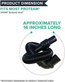 img 1 attached to Think Crucial Replacement Vacuum Hose Vacuums & Floor Care