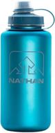 nathan shot water bottle electric logo