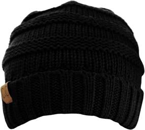 img 2 attached to NYFASHION101 Oversized Slouchy Winter Beanie Outdoor Recreation for Climbing