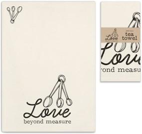 img 2 attached to 🧺 Set of 3 Low Lint Cotton Everyday Dishtowels - Printed with Country Primitive Funny Quotes - Ideal Tea Towels