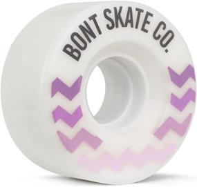 img 3 attached to 🛼 Bont Skates - Glide Quad Roller Skate Outdoor Wheels: Ideal for Recreational Skating on Asphalt, Sidewalk, Boardwalk, and Street - 57x32mm 78A - Set of 4 or 8