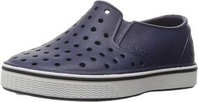 img 1 attached to Детская обувь Native Shoes Kids' Miles, цвет Regatta Blue/Shell White, размер 9 M US Toddler