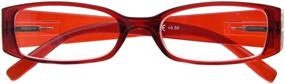 img 3 attached to 👓 Stylish Eyekepper 5 Pairs Women's Reading Glasses +1.50 in Red Frames – Fashionable Reading Eyeglasses