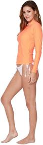 img 2 attached to 👙 XL Sleeve Protection Splice - Women's Swimsuits & Cover Ups Collection