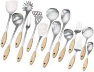 annkkyus pieces stainless utensils cooking logo