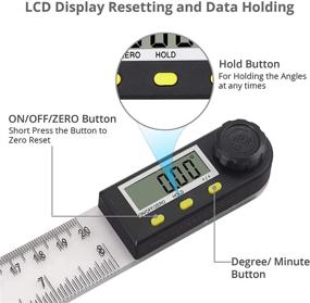 img 3 attached to ESynic Digital Angle Finder Protractor: A Versatile Tool for Precision Measurements