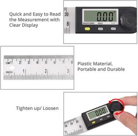 img 2 attached to ESynic Digital Angle Finder Protractor: A Versatile Tool for Precision Measurements