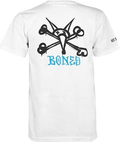 img 2 attached to Powell Peralta Bones White T Shirt XX Large