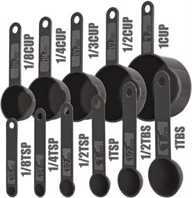 img 3 attached to Buvunt 11 Piece Plastic Measuring Cooking