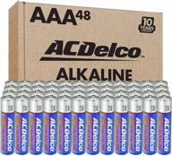 🔋 acdelco aaa batteries 48-pack, super alkaline maximum power, 10-year shelf life logo