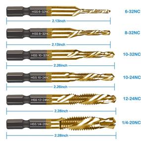 img 3 attached to Титановый комплект 10-32NC 10-24NC 12-24NC