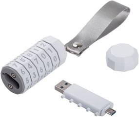 img 4 attached to 📀 Флеш-накопитель LokenToken USB 32 ГБ: Хранение с высокой скоростью USB 3.0 в элегантном белом дизайне