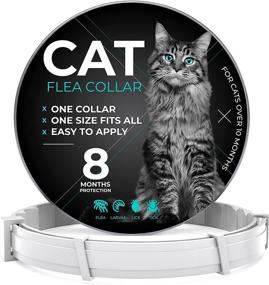 img 4 attached to CRUZYO Flea and Tick Prevention 🐱 for Cats - Universal Cat Size Protection
