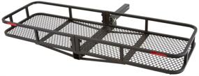 img 4 attached to 📦 Convenient and Durable 60" Long Steel Basket Folding Hitch Cargo Carrier by Rage Powersports Elevate Outdoor (Model: CCB-F6020-DLX)