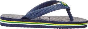 img 1 attached to Шлепанцы Havaianas Brazil Logo: детская обувь для летнего комфорта (унисекс)