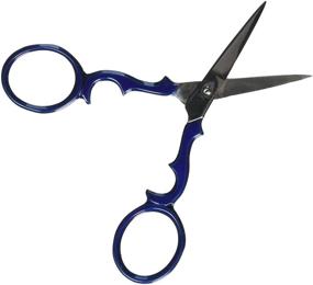 img 1 attached to Tamsco Instruments FBA_87382 Embroidery Scissors Blue