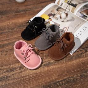img 3 attached to Mybbay Sneakers A07 👟 Little Boys' Shoes with Anti-Slip Feature