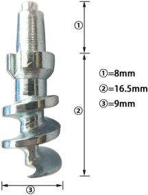 img 3 attached to 🔩 Винтовые шипы для шины для максимального сцепления: Маркий корпус из стали с наконечниками из карбида | Антискользящие шипы для дорожного и спортивного мотоцикла, квадроцикла, мотовездехода, ADV/Dual Sport и спортивного мотоцикла 24,5 мм - упаковка из 100 штук