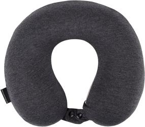 img 1 attached to Travelon Cooling Neck Pillow Charcoal Bedding for Bed Pillows & Positioners