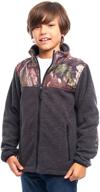 trailcrest childrens break up country charcoal boys' clothing for jackets & coats logo