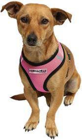 img 2 attached to 🐾 X-Large Pink OxGord Pet Control Harness, Easy Soft Walking Collar for Dogs & Cats